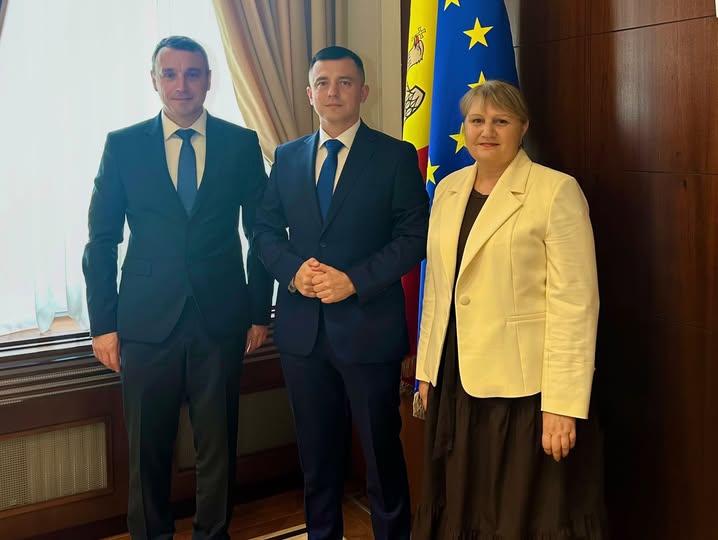 Зустріч у Парламенті Республіки Молдова з депутатами Ларисою Волох та Ігорем Кіряком
