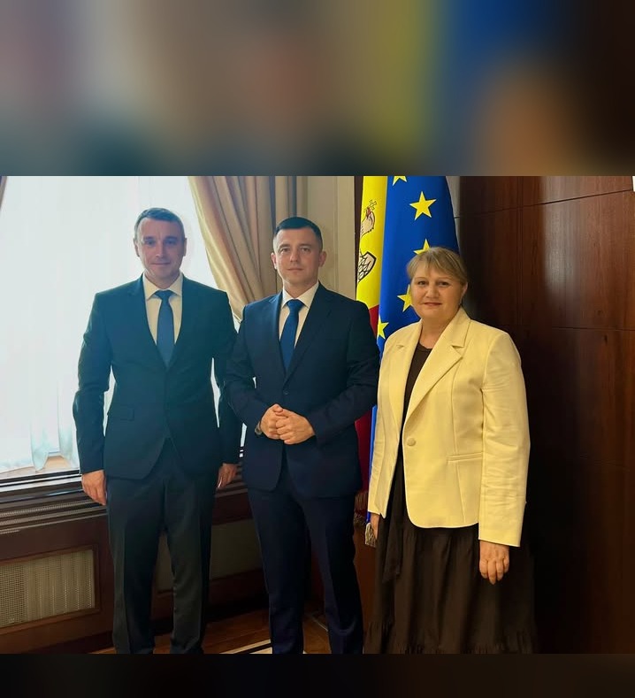 Зустріч у Парламенті Республіки Молдова з депутатами Ларисою Волох та Ігорем Кіряком